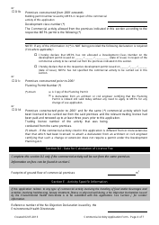 Commercial Activity Application Form - Valletta, Malta, Page 4