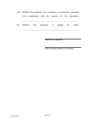 Governmental Employment Application Form - City of Seward, Nebraska, Page 7
