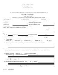 Document preview: WC Form 3 Supplementary Report - Alabama