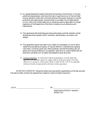 Communitization Agreement Template, Page 4