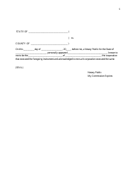 Communitization Agreement Template, Page 5
