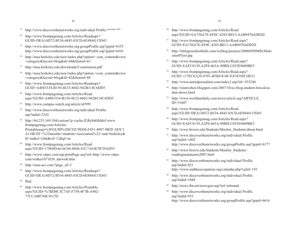 The Muslim Students Association and the Jihad Network - John Perazzo, Page 23