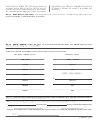 Form 5450-3 Contract for the Sale of Timber Lump Sum Sale, Page 7