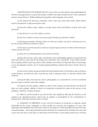 Real Estate Lease Agreement Template, Page 5