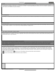 DD Form 2993 Environmental Baseline Survey (Ebs) Checklist, Page 3
