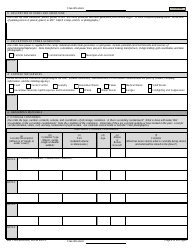 DD Form 2993 Environmental Baseline Survey (Ebs) Checklist, Page 4