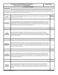 DD Form 2934 National Language Service Corps (Nlsc) Global Skills Self-assessment, Page 3