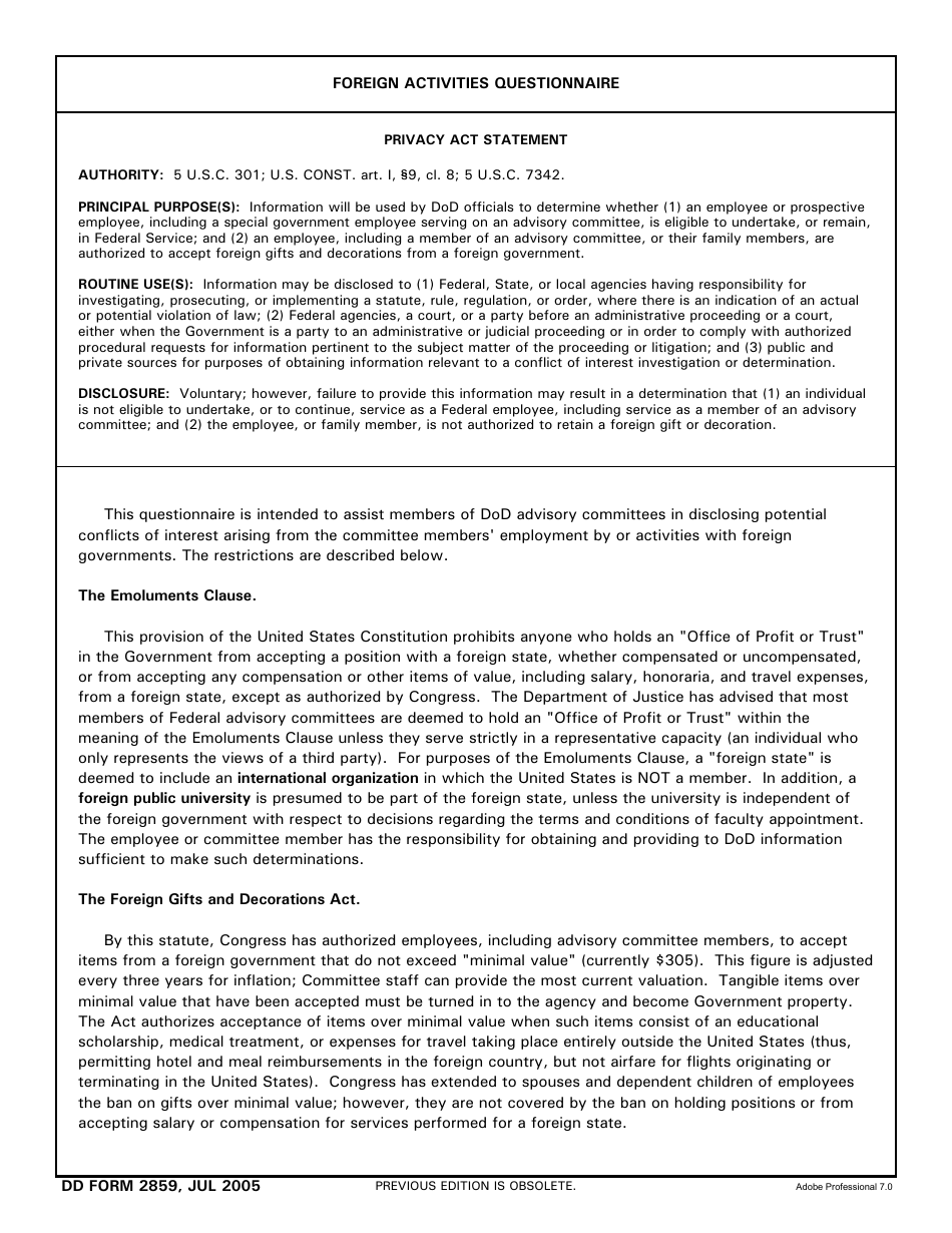 DD Form 2859 - Fill Out, Sign Online and Download Fillable PDF ...