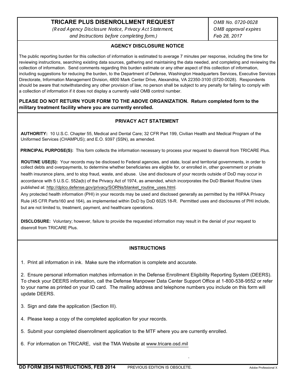 DD Form 2854 - Fill Out, Sign Online and Download Fillable PDF ...