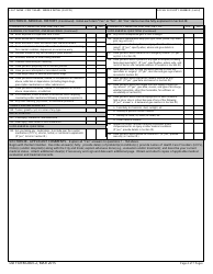 DD Form 2807-2 Accessions Medical Prescreen Report, Page 4