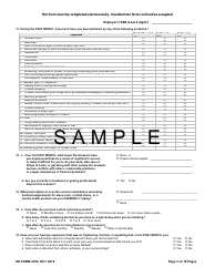DD Form 2796 Post-deployment Health Assessment (Pdha), Page 3