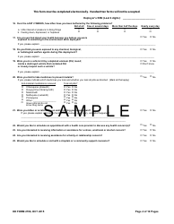DD Form 2796 Post-deployment Health Assessment (Pdha), Page 4