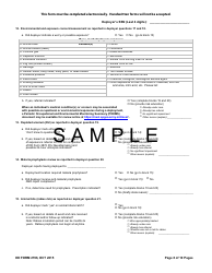 DD Form 2796 Post-deployment Health Assessment (Pdha), Page 8