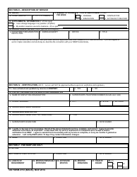 DD Form 2753 National Security Education Program (Nsep) Service Agreement Report for Scholarship and Fellowship Awards, Page 2