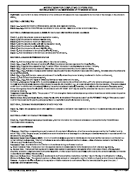 DD Form 2705 Notification to Victim/Witness of Prisoner Status, Page 2