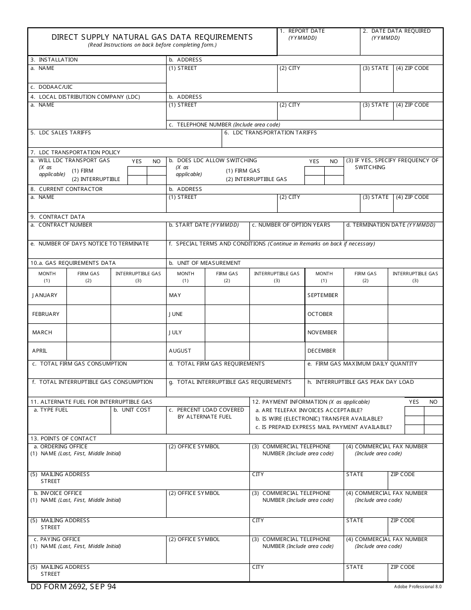 DD Form 2692 - Fill Out, Sign Online and Download Fillable PDF ...