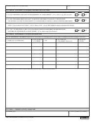 DD Form 2656-10 Survivor Benefit Plan (SBP)/Reserve Component (RC) SBP Request for Deemed Election, Page 2