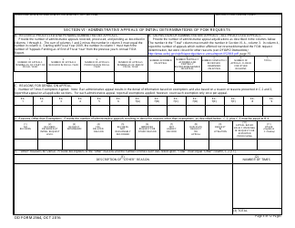 DD Form 2564 Annual Freedom of Information Act Report, Page 4