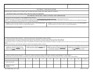 DD Form 2564 Annual Freedom of Information Act Report, Page 8