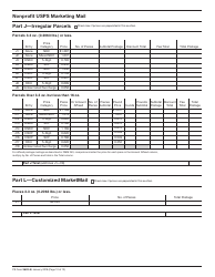 PS Form 3602-n1 Postage Statement - Nonprofit USPS Marketing Mail, Page 12