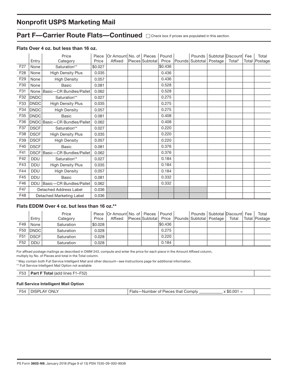 Ps Form 3602 N1 Fill Out Sign Online And Download Printable Pdf Templateroller 1512