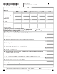 Form DR0100 Colorado Retail Sales Tax Return With Deductions &amp; Exemptions Schedules - Colorado, Page 7