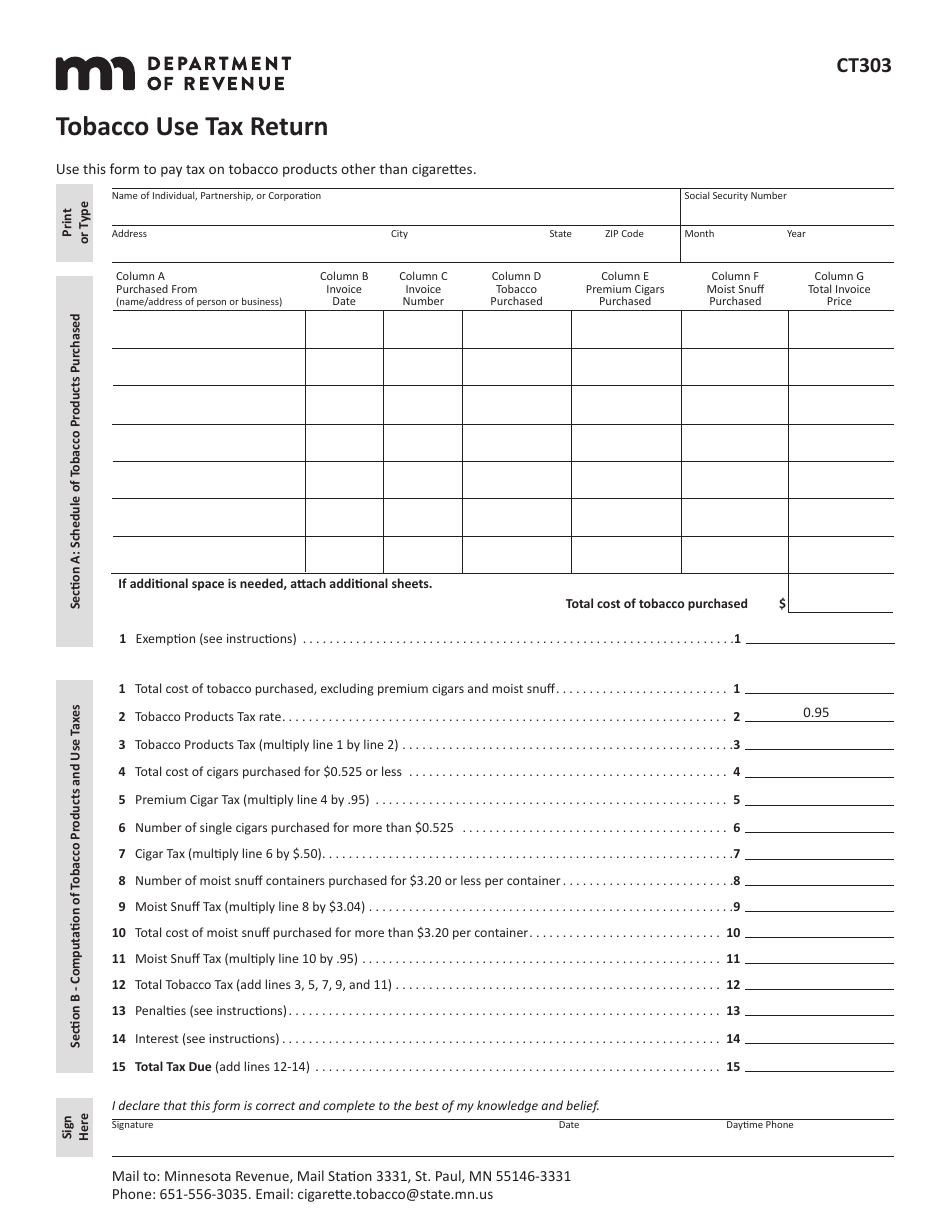 form-ct303-download-fillable-pdf-or-fill-online-tobacco-use-tax-return