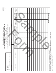 Sample Form DR-160 Application for Fuel Tax Refund Mass Transit System Users - Florida, Page 3