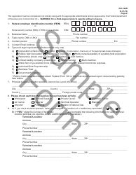 Sample Form DR-156R Renewal Application for Florida Fuel/Pollutants License - Florida, Page 3