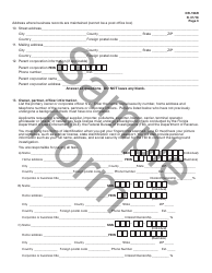Sample Form DR-156R Renewal Application for Florida Fuel/Pollutants License - Florida, Page 4