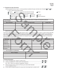 Sample Form DR-156R Renewal Application for Florida Fuel/Pollutants License - Florida, Page 6