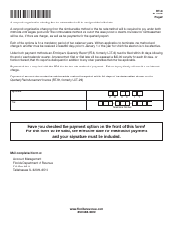 Form RT-28 Election of Nonprofit Organization Method of Payment Under the Florida Reemployment Tax Law - Florida, Page 2