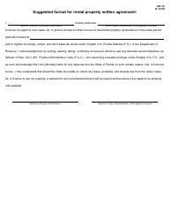 Form DR-1c Application for Collective Registration for Short-Term Rental of Living or Sleeping Accommodations - Florida, Page 2