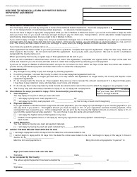Document preview: Form WTW12 Welfare to Work/Cal-Learn Supportive Service Repayment Agreement - California