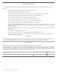 Form WTW1 Welfare-To-Work Plan Rights and Responsibilities - California, Page 2