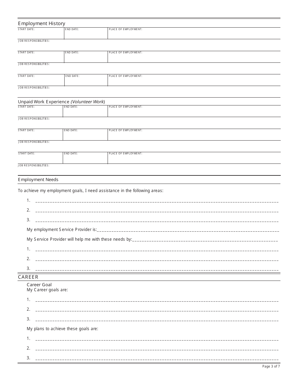 Form STEP8 Supportive Transitional Emancipation Program - Transitional Independent Living Plan (Step Tilp) for 18 up to 21 Years Old - California, Page 3