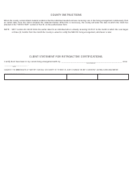 Form SSP22 Authorization for Nonmedical out- of- Home Care (Board and Care) - California, Page 2