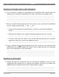 Form SOC2272 &quot;In-home Supportive Services Program Notice to Provider of Right to Dispute Violation for Exceeding Workweek and/or Travel Time Limits&quot; - California, Page 3