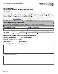 Document preview: Form SOC826A Child Near Fatality - County Report of Services Provided and Actions Taken - California