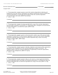 Form SOC818NMD Relative or Nonrelative Extended Family Member Caregiver Assessment - Nonminor Dependent - California, Page 2