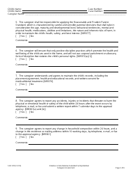 Form SOC818 Relative or Non-relative Extended Family Member Caregiver Assessment - California, Page 2