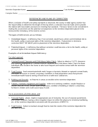 Form SOC817NMD Checklist of Health and Safety Standards for Approval of Family Caregiver Home &quot; Nonminor Dependent - California, Page 3