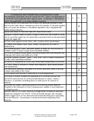 Form SOC817 Checklist of Health and Safety Standards for Approval of Family Caregiver Home - California, Page 2