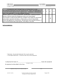 Form SOC817 Checklist of Health and Safety Standards for Approval of Family Caregiver Home - California, Page 3