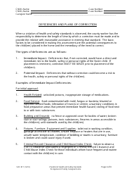 Form SOC817 Checklist of Health and Safety Standards for Approval of Family Caregiver Home - California, Page 4