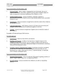 Form SOC817 Checklist of Health and Safety Standards for Approval of Family Caregiver Home - California, Page 5