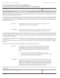 Document preview: Form SOC455 Authorization for State Reimbursement of Interim Assistance - California