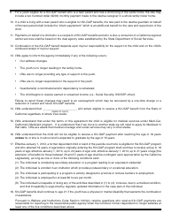 Form SOC369A Kinship Guardianship Assistance Payment (Kin-Gap) Program Agreement Amendment - California, Page 2