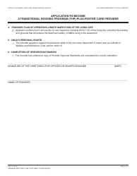 Form SOC170 Application to Become a Transitional Housing Program (Thp)-plus-Foster Care Provider - California, Page 2