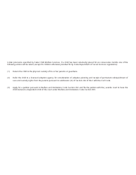 Form SOC155C Voluntary Placement Agreement Parent/Agency (Indian Child) - California, Page 2